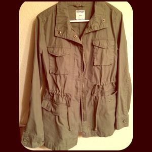 Old Navy Green Anorak Jacket