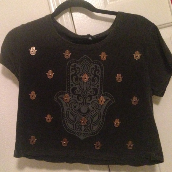 Urban outfitters Hamsa crop top