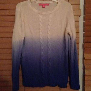 *PRICE CHANGE* Blue ombré sweater!!