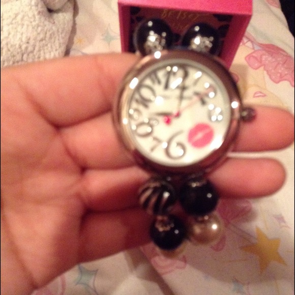 Betsey Johnson watch braclet used once