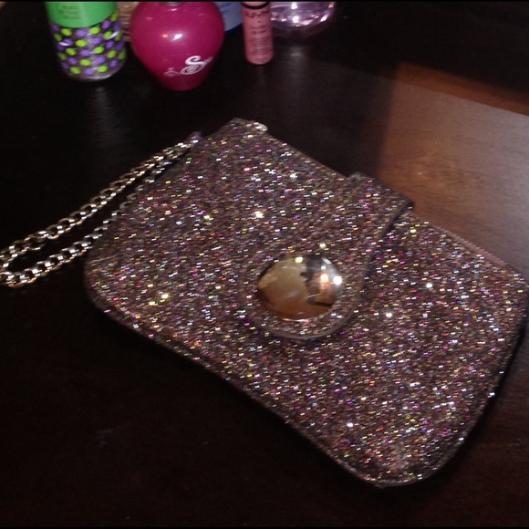 Sparkly wristlet