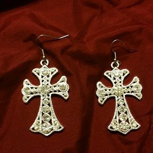 Cross earrings!