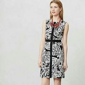 Anthropologie Tabitha eyelet sheath size 14