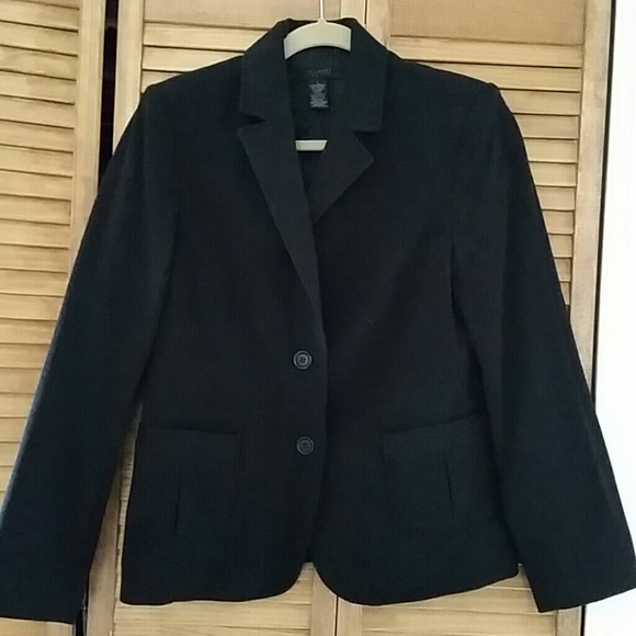 Limited black blazer fully lined 2 buttons- size L