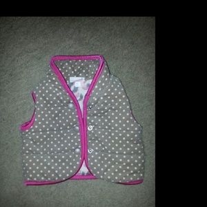 Adorable baby's winter vest