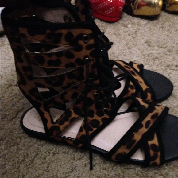 Cheetah Sandals