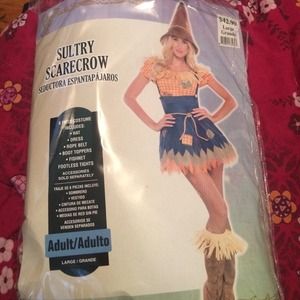 Sexy scarecrow halloween costume