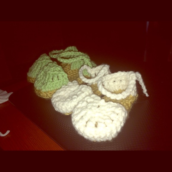 New handmade crochet sandals - Picture 1 of 2
