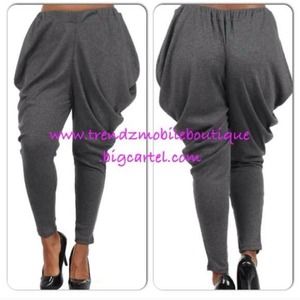 curvy size harem pants