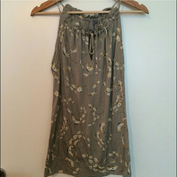 Anthropologie Vanessa Virginia fish tank top