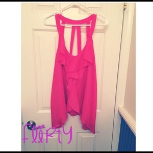 Forever 21 XL Hot Pink Blouse