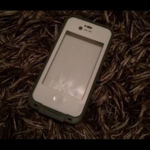 iPhone 4/4s authentic white lifeproof