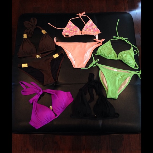 Bikini Lot! Victoria's Secret 3 sets & 2 xtra tops