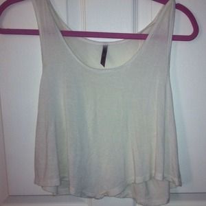 white and flowy tank top