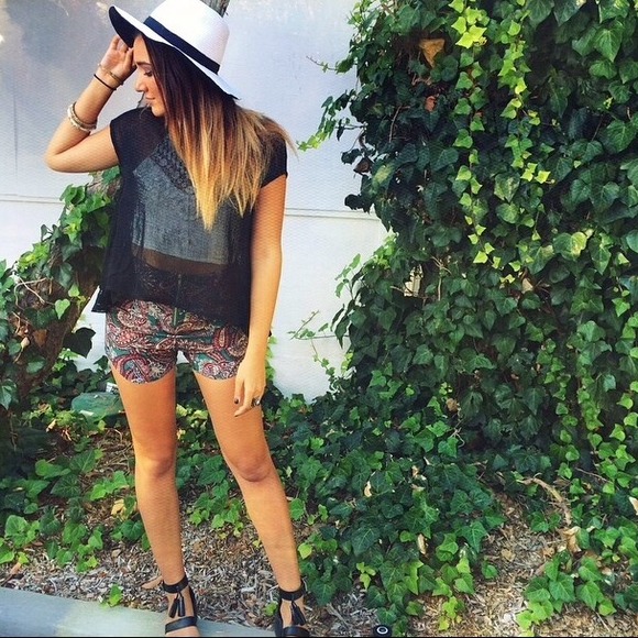 LF Mesh Cropped Tee