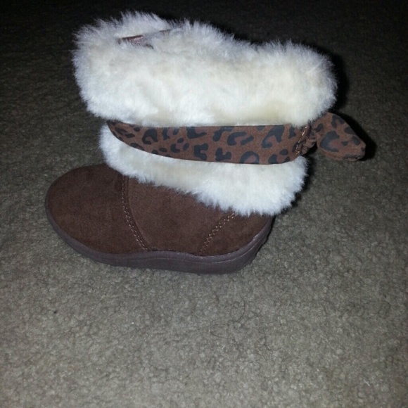 NWOT leopard toddler boots - Picture 2 of 5