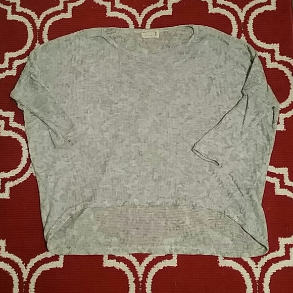 Oversized batwing sweater