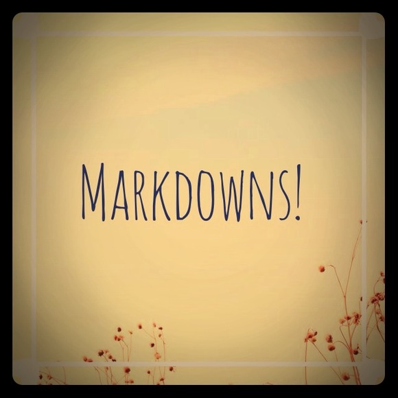 Lots of Markdowns!