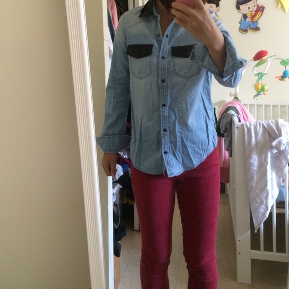 Fashion jean top