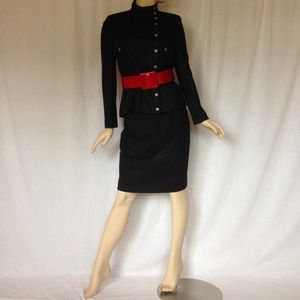 Chanel Wool Skirt Suit Chanel Wool Skirt Suit