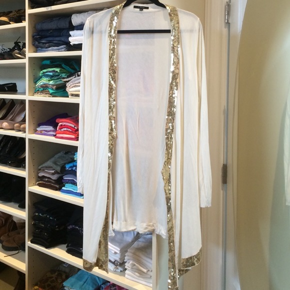 T-bags Sequin trimmed cardigan