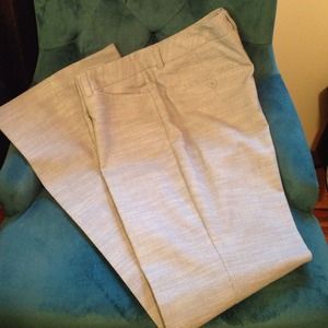 Grey Modern Fit Dress Slacks