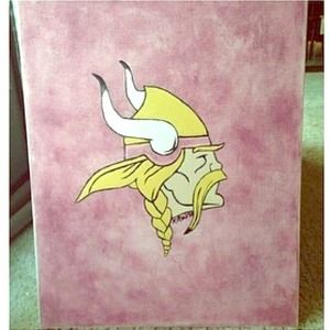 Vikings painting made by my sister