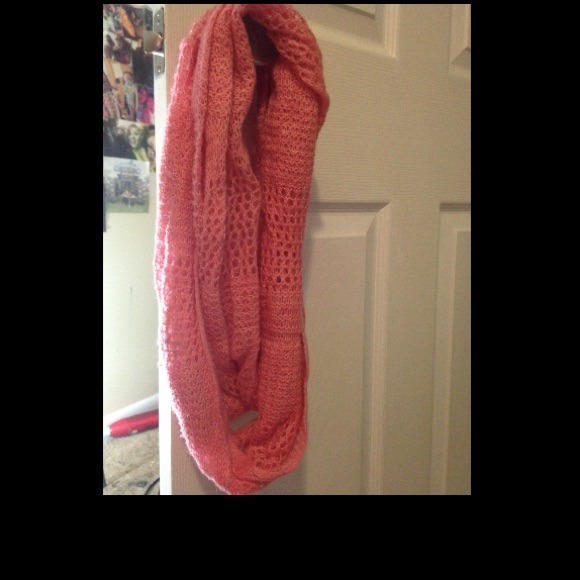 pink infinity scarf