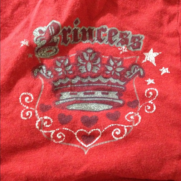 red princess shorts