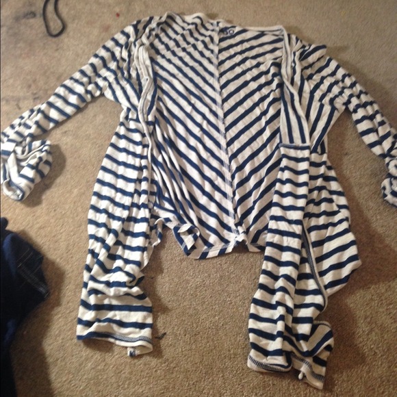 navy blue cover up/cardigan