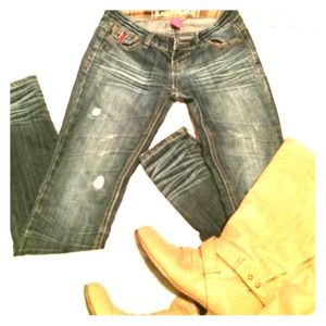 "Destroyed" Jeggings