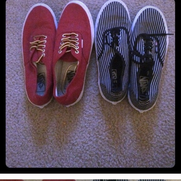 Red Vans