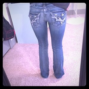 Big star sweet ultra low rise denim