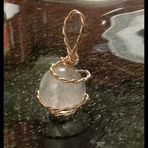 White Quartz pendant