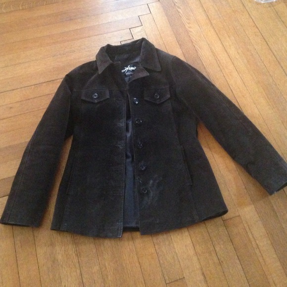 Wilson's brushed leather jacket