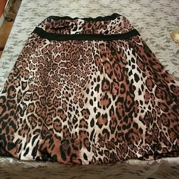 Halter cheetah print dress
