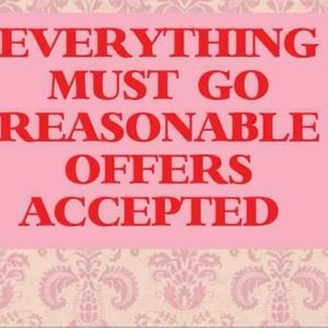 My ítems needs a New home