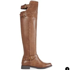 Cognac Thigh High Boots **SALE**