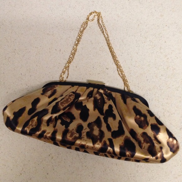 Banana Republic silk clutch
