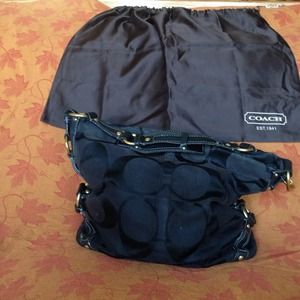 Authentic Coach Handbag Black