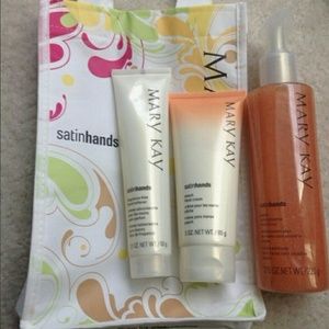 Mary Kay Satin hands