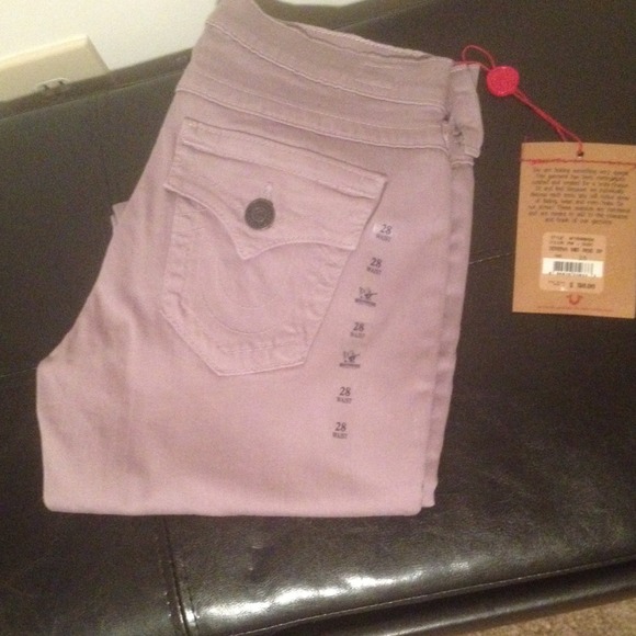 True Religion Mid Rise Stretch Skinny in Dusk