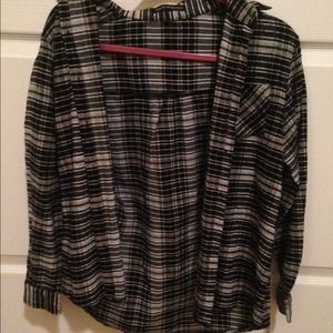 Black and White Brandy Wylie Flannel