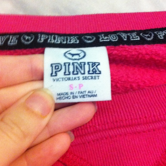"Love Pink" Victoria's Secret sweatshirt - Picture 2 of 3