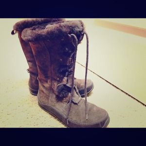 The North Face Suede Boots