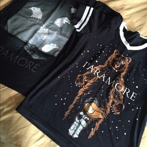 Two Paramore Tees
