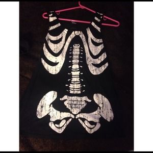 skeleton tank top