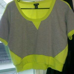 Neon crop top