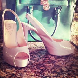 Guess nude Stiletto heels