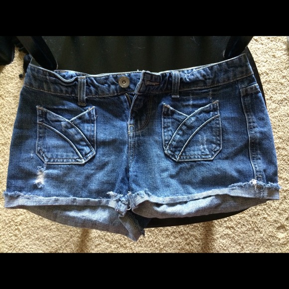 Denim shorts size 5